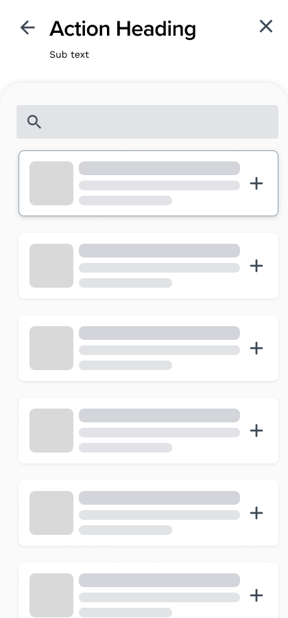 Wireframe iteration