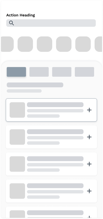 Wireframe iteration