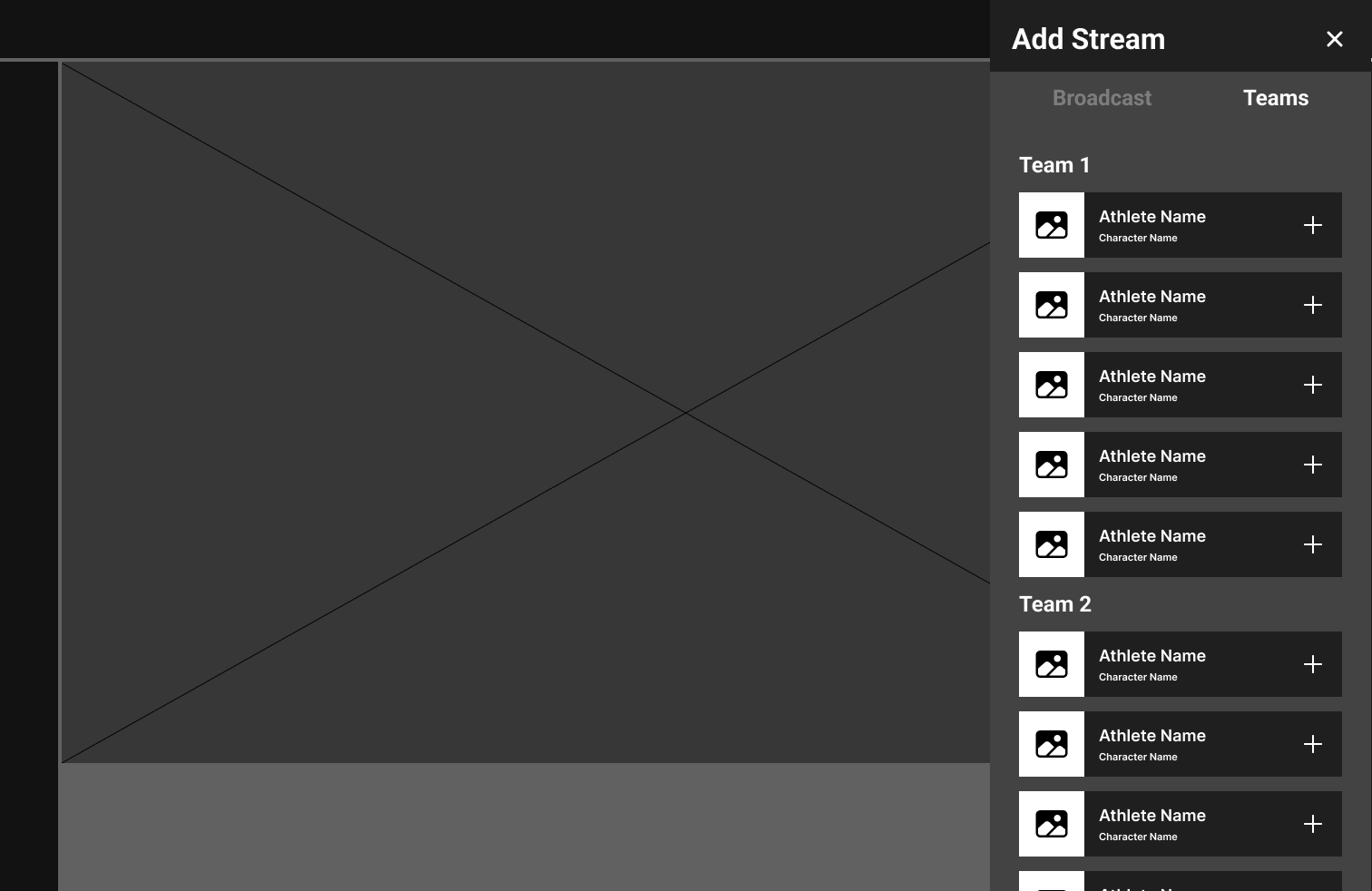 Low fidelity Multiview concepts